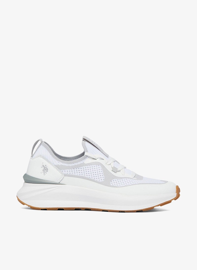 U.S. Polo Assn. Women's White Low-Top Ultra-Light Shoe Shoes - Your All-Day Friend Who Really Cares for Your Feet, from Morning Jogs to Late-Night Strolls! - Image 1