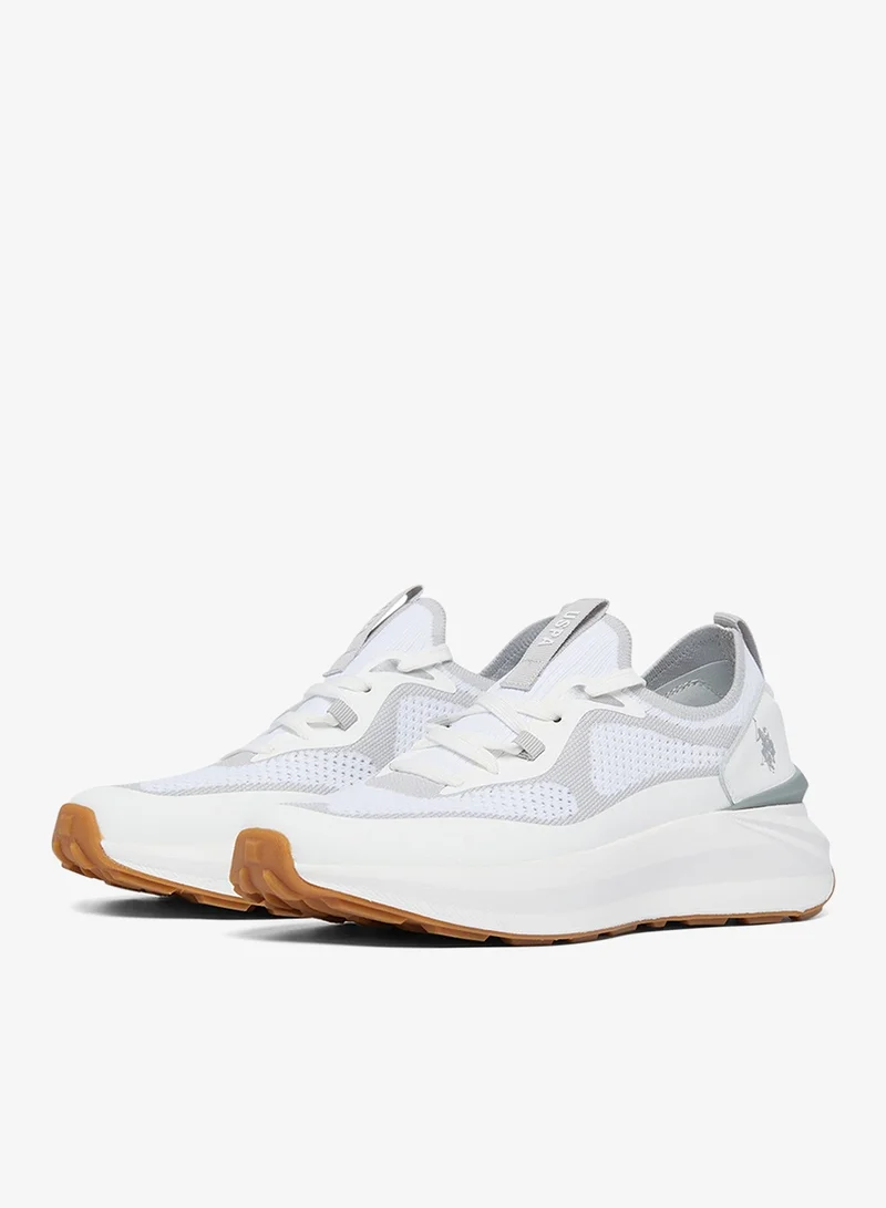U.S. Polo Assn. White Women's White Low-Top Ultra-Light Shoe Shoes - Your All-Day Friend Who Really Cares for Your Feet, from Morning Jogs to Late-Night Strolls! for Women | Best Price UAE