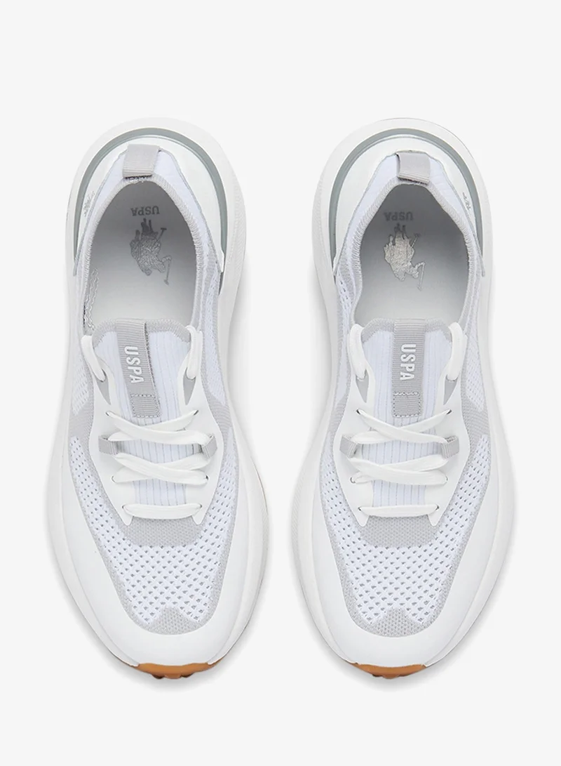 U.S. Polo Assn. White Women's White Low-Top Ultra-Light Shoe Shoes - Your All-Day Friend Who Really Cares for Your Feet, from Morning Jogs to Late-Night Strolls! for Women | Best Price UAE
