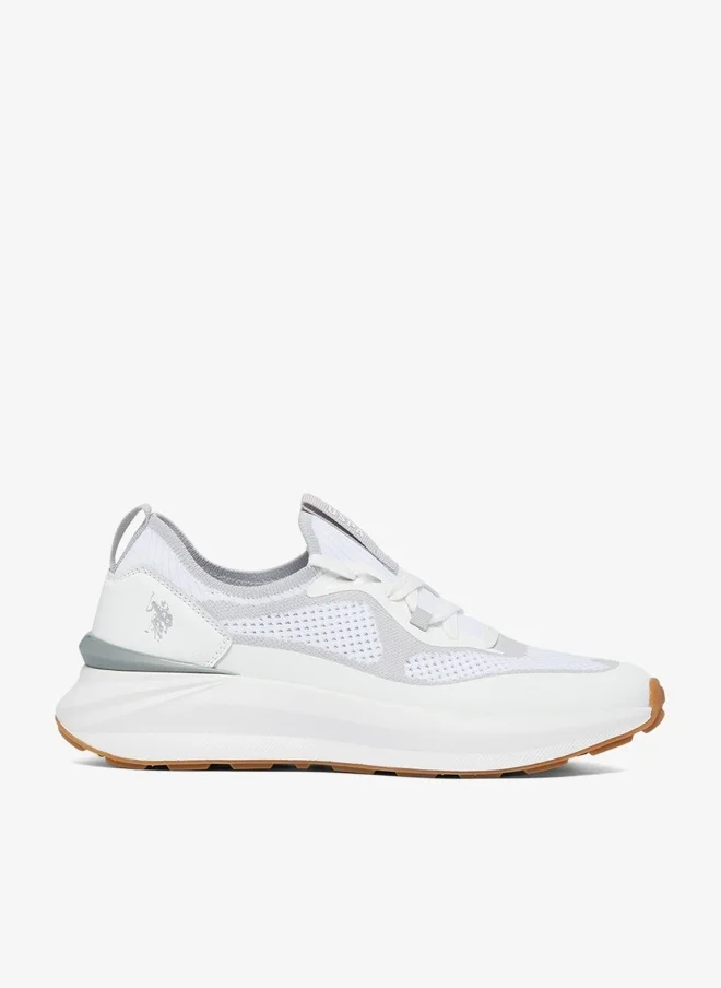 U.S. Polo Assn. Women's White Low-Top Ultra-Light Shoe Shoes - Your All-Day Friend Who Really Cares for Your Feet, from Morning Jogs to Late-Night Strolls!