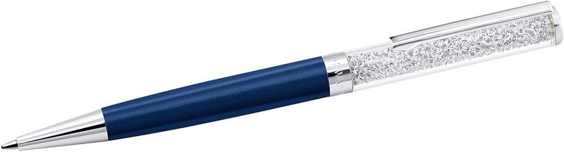 5351068 Crystalline Ballpoint Pen, 14.3 Cm X 1 Cm Size, Blue