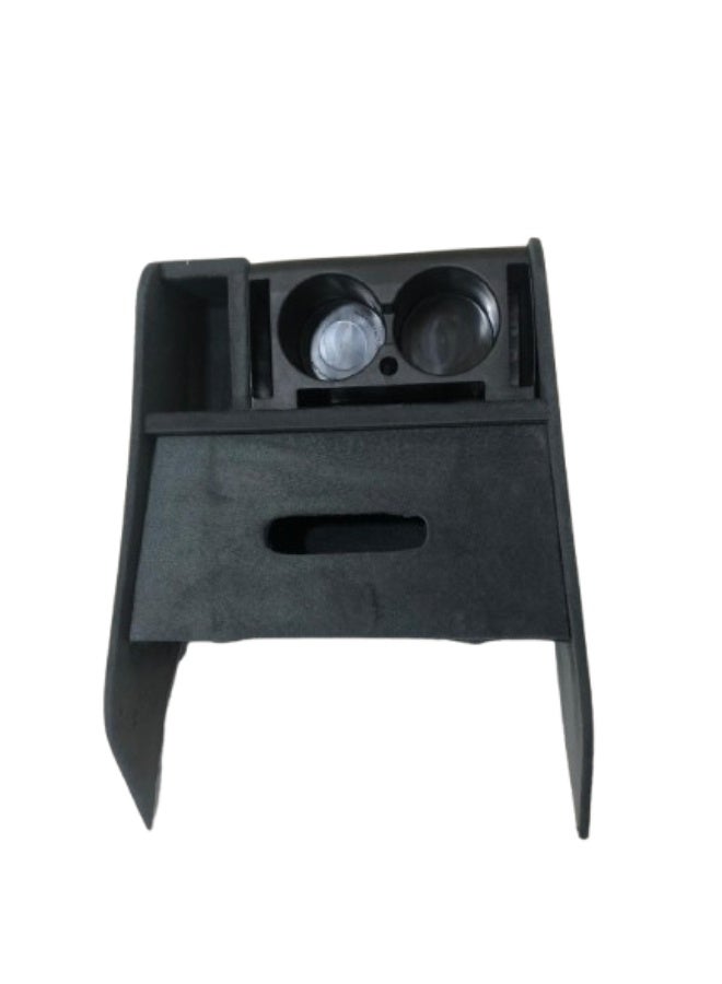 Center Console Armrest for Ford Crown Victoria and Mercury Grand Marquis Grey with Cup Holder and Storage Compartment