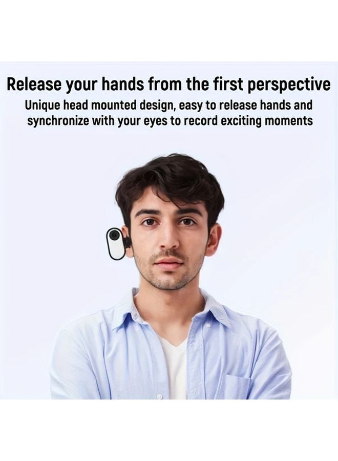 Insta360 GO 3 Magnetic Head Strap Black Hands Free Action Camera Mount - Image 4