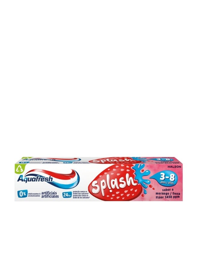 Aquafresh Kids Splash Toothpaste 3-8 Years 75ml