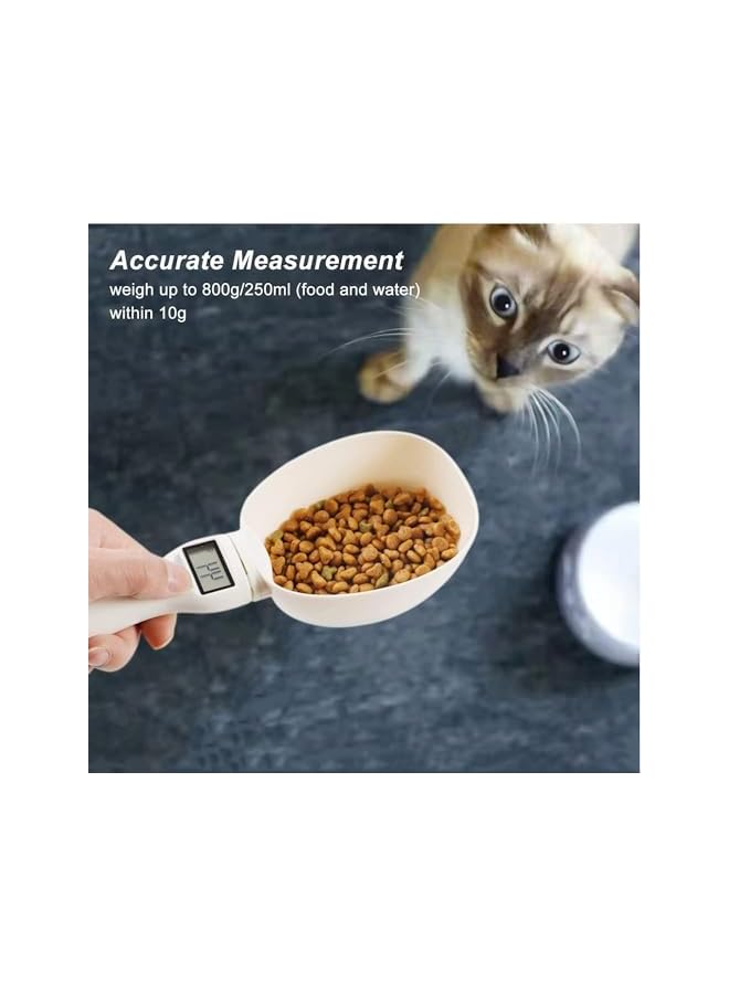 promass Smart Electronic Weighing Spoons | Portable Measuring Spoons for Pets, Cats, Dogs, Mini Electronic Kitchen, Digital Food Spoons, Scales with LED Display.. - Image 3