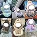 NUJOLI Labubu Car Seat Car Air Vent Safety Seat Perfect for Car Decoration and Display Suitable for 17cm Labubu Dolls Cute and Functional Car Ornament for Labubu Fans and Doll Collectors - Image 2