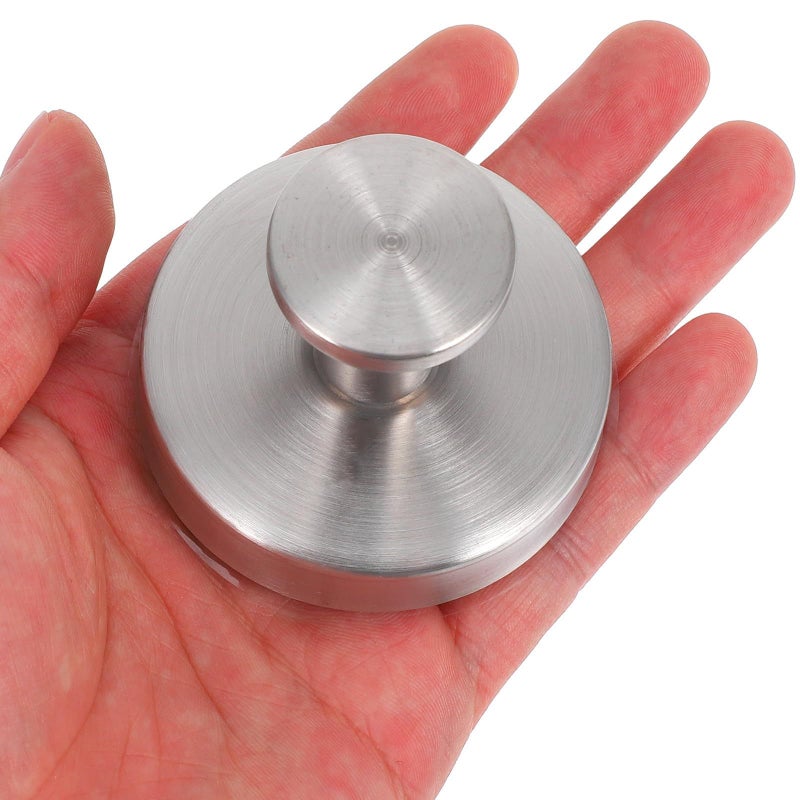 2 Pack Stainless Steel Suction Cup Towel Hooks No Drill Shower Storage - Image 4