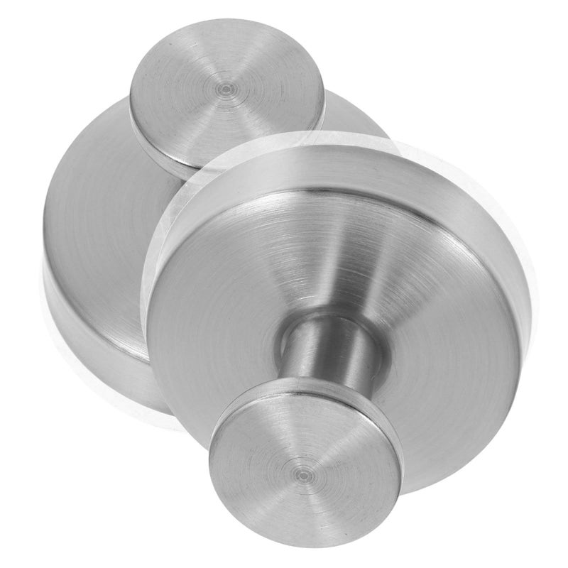 2 Pack Stainless Steel Suction Cup Towel Hooks No Drill Shower Storage - Image 2
