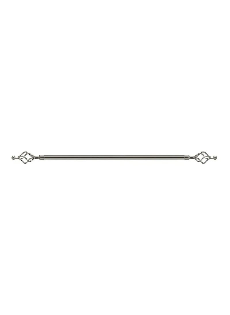 DubaiGallery Adjustable Curtain Rod Single Pole - Image 1