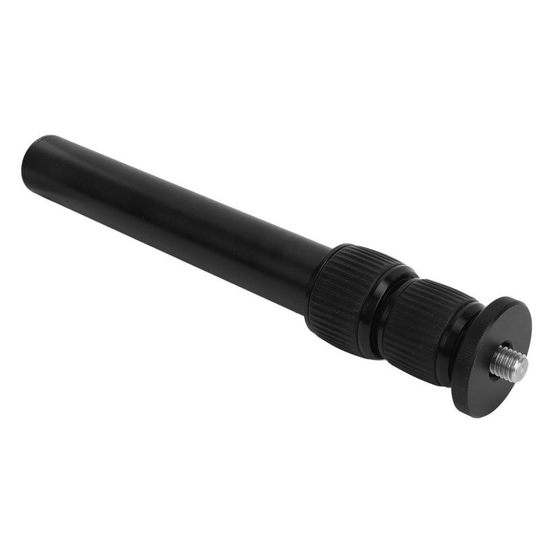 Tripod Extension Rod: 3 Section Aluminum Alloy Rod With CNC Anodizing - Easy Switching Between 1/4 Inch And 3/8 Inch Screws Retractable Monopod Height Extender For Camera Tripod Shooting Scenes - Image 3
