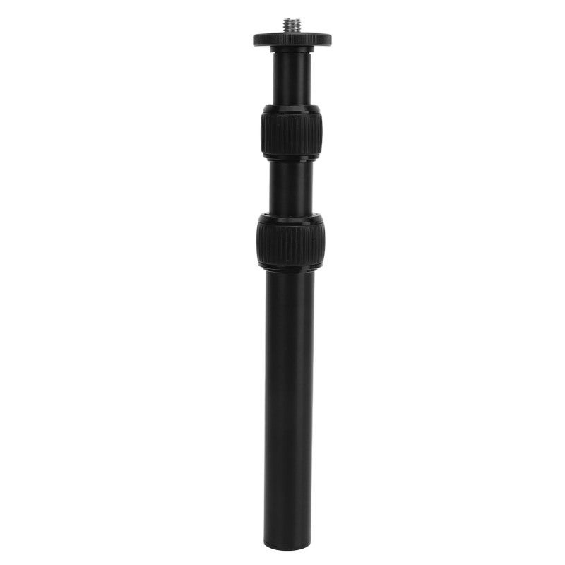Tripod Extension Rod: 3 Section Aluminum Alloy Rod With CNC Anodizing - Easy Switching Between 1/4 Inch And 3/8 Inch Screws Retractable Monopod Height Extender For Camera Tripod Shooting Scenes - Image 5
