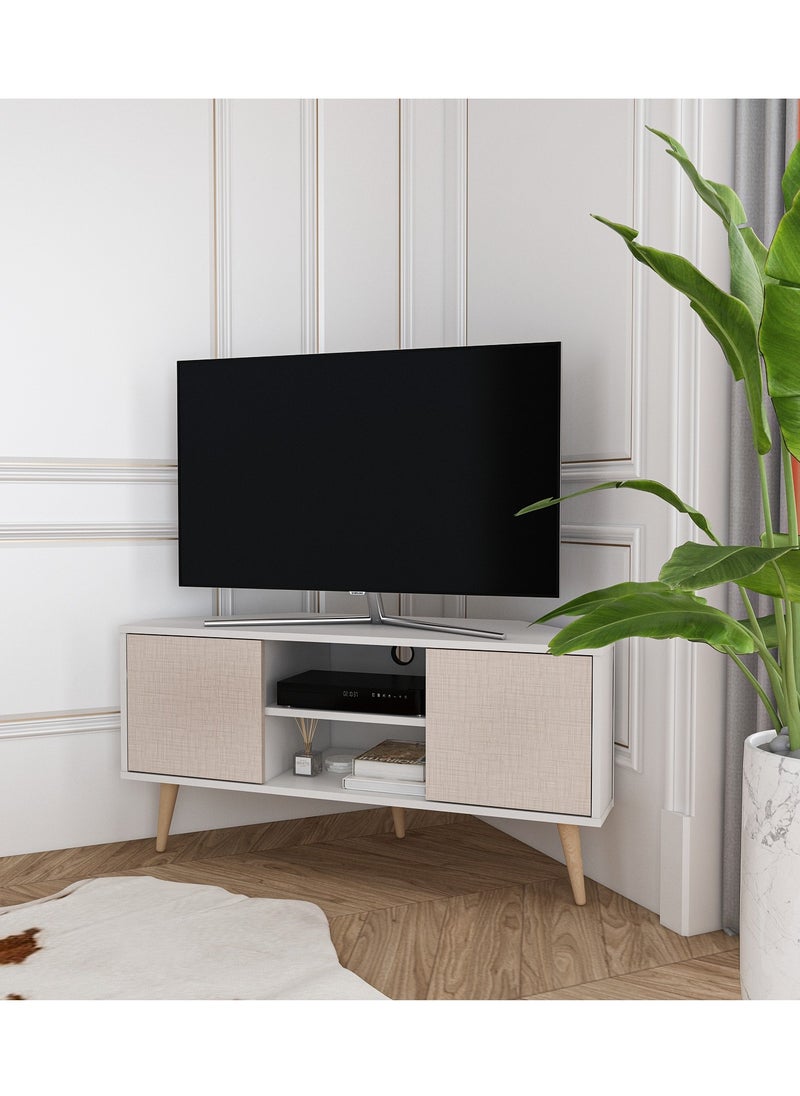 Decorotika Lesson 120 cm Corner TV Unit for TVs up to 55"  - Image 2