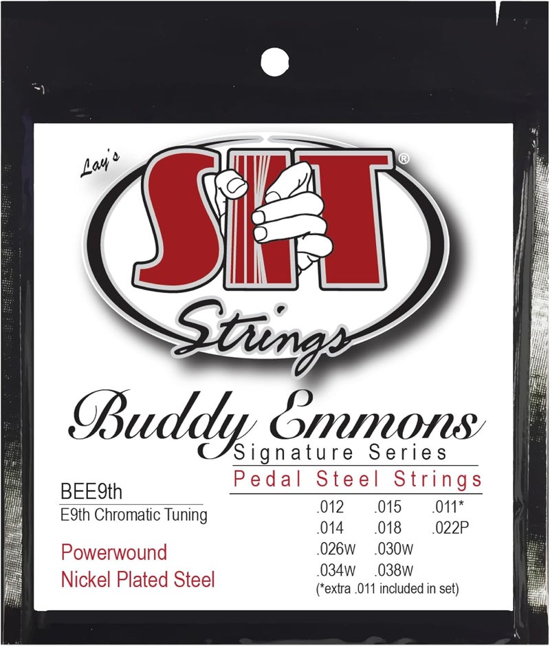 SIT Strings Buddy Emmons Pedal Steel Strings Nickel (S.I.T.), E9th Tuning, BEE9th - Image 1
