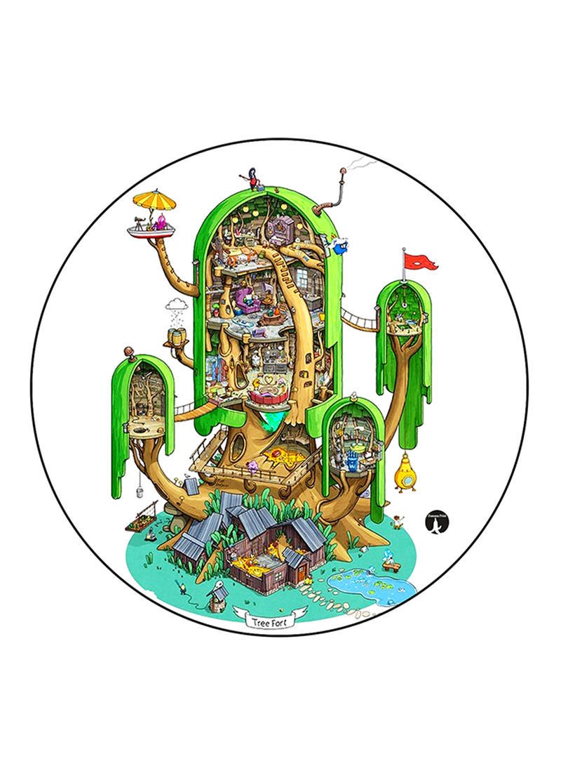 RKN Adventure Time Printed Large Pin Multicolour - Image 2