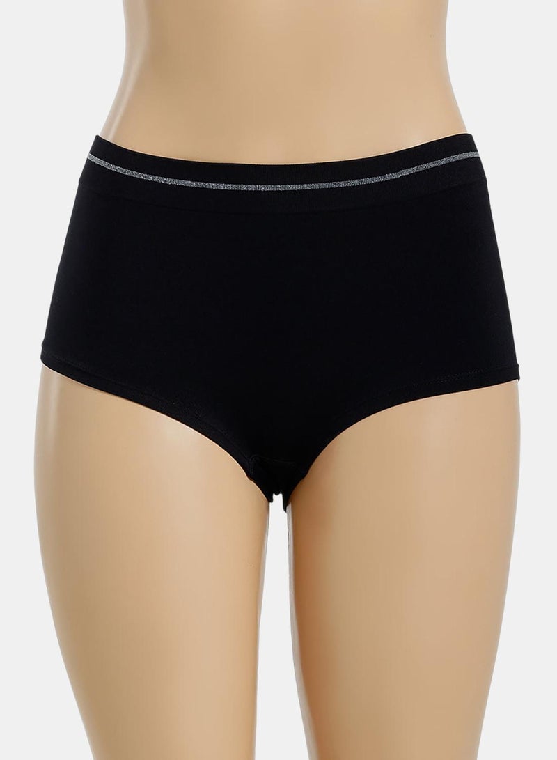 Carina Contrast Stripe Boyshort Panty - Image 1