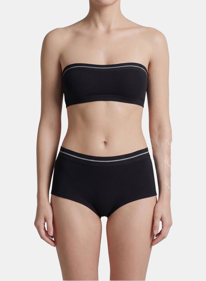 Carina Contrast Stripe Boyshort Panty - Image 4