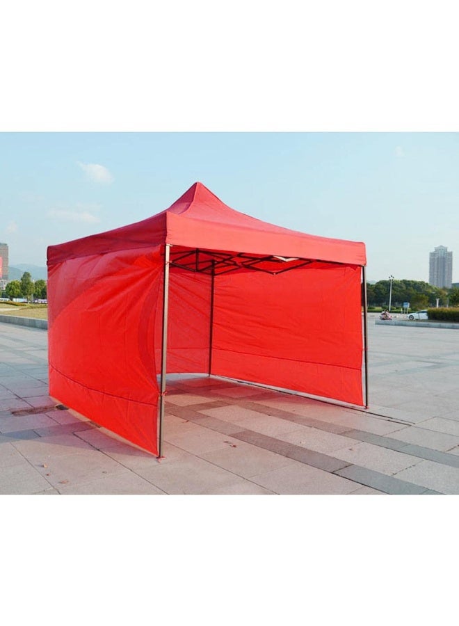 DEXO 3×3m Outdoor Canopy Tent with Steel Frame – Waterproof & UV-Protected Gazebo for Events, Parties, Markets, Camping & Garden, Red - Image 1