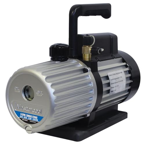 Mastercool 6 CFM Single Stage Vacuum Pump 90066-B - Image 1