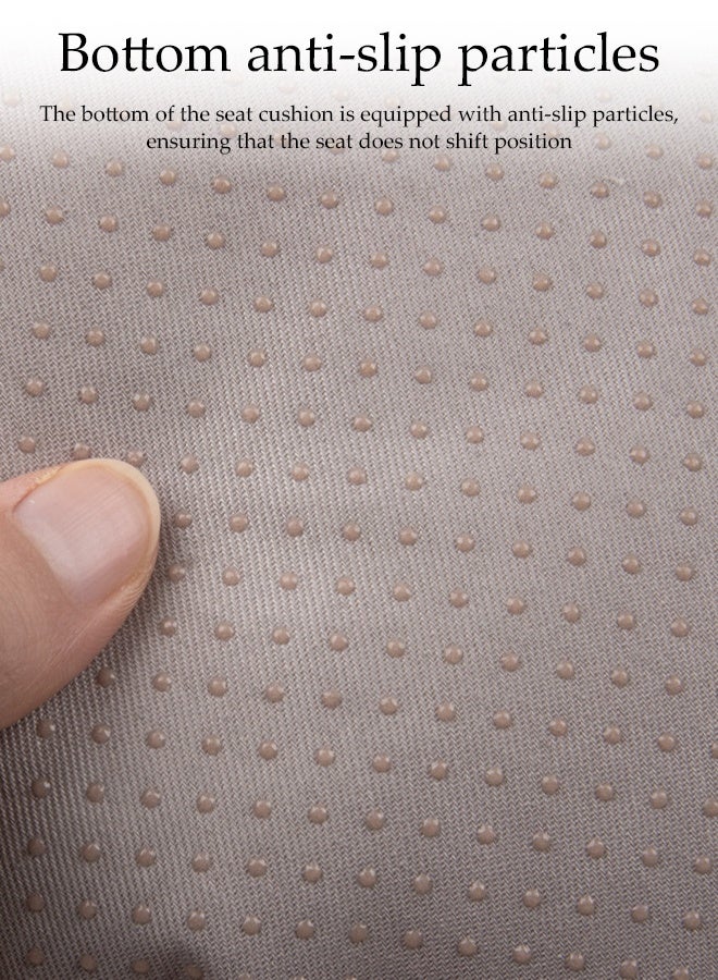 DUNISO Multiuse Plush Car plush cushion, Cartoon Bear Style Car Interior ， For Back and Lumbar Support Cushion for Car, Office Chair & Home，Soft Durable and Machine Washable ，75x40 cm - Image 4