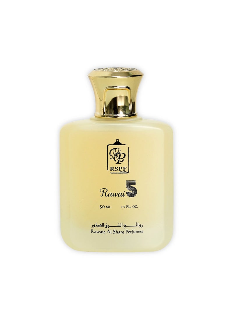 Rawaie Al Sharq Perfumes - Rawaie 5 Rawaie Al Sharq Perfume 50 ml - Image 1