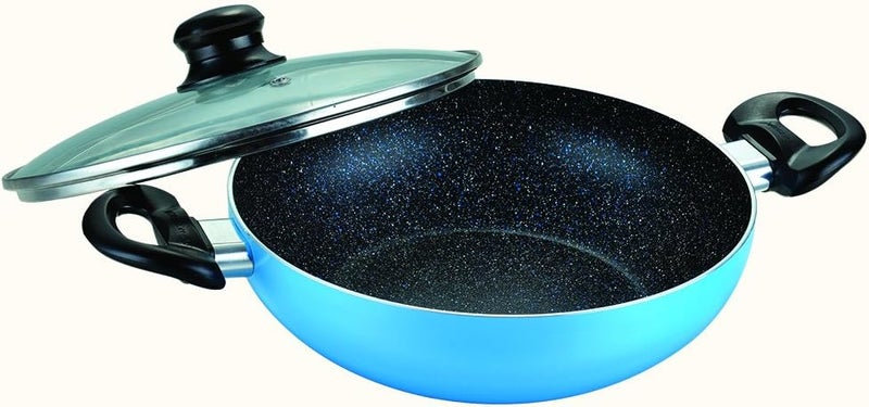 Wonderchef Athena Cookware Set, 3-Pieces, Blue - Image 2