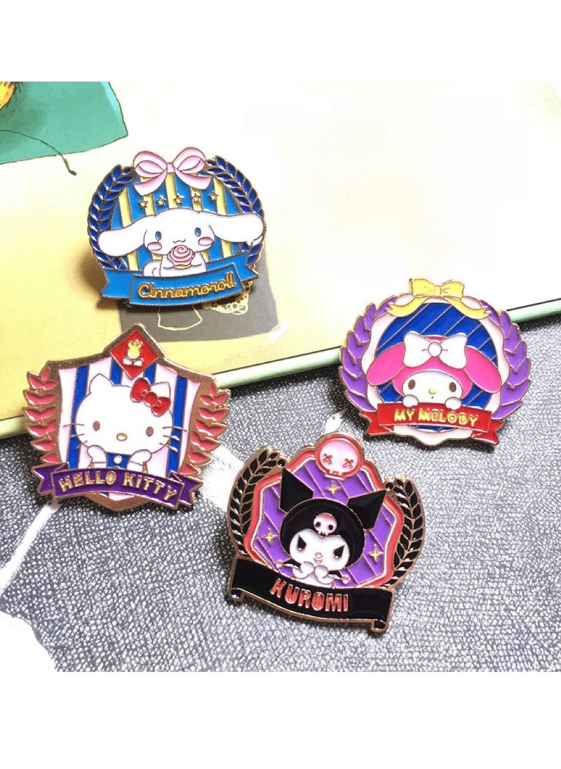 4pcs Sanrio Style Clothing Brooch Badges - pzsku/Z62F2DFA0606A6D6F5FB1Z/45/_/1697595484/da0a9f63-6f00-42e5-89d8-d714bab5ec94