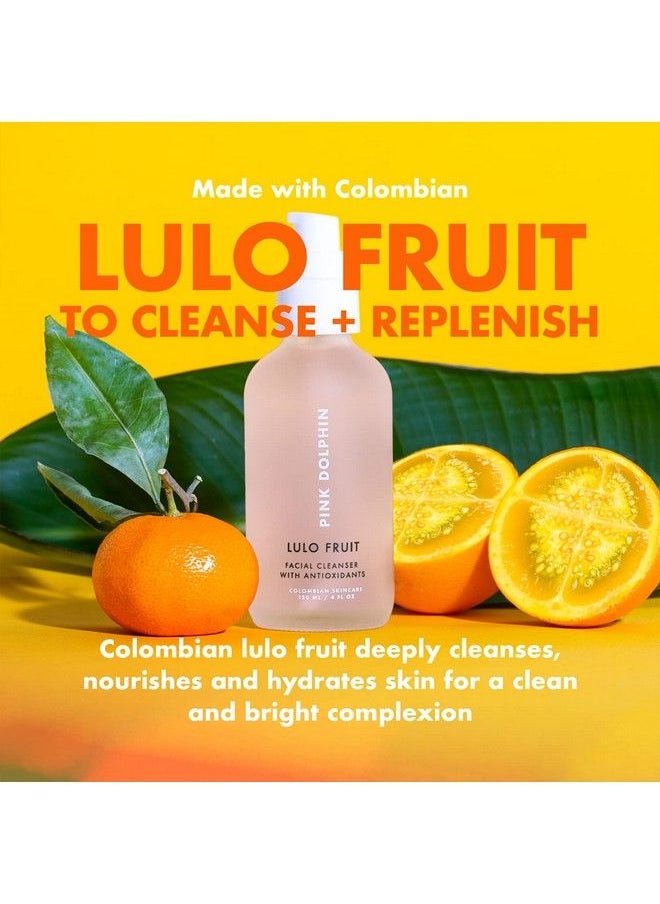 Pink Dolphin | Lulo Fruit Antioxidant Facial Cleanser | Antiaging Face Wash | Deep Cleans & Prevents Acne | Smooths & Nourishes Skin | Vitamin C | Vegan | Citrus Scent | Skin Care | Colombia | 4 Oz  - Image 4