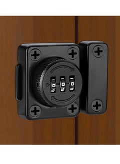 Y&D Combination of Lock Mechanism Rotary Room Door Mechanical Office File Cabinet Sliding Buckle Surface-Mounted Old-Style  - Image 1