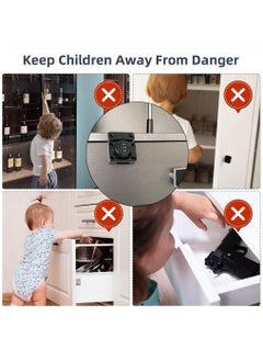 Y&D Combination of Lock Mechanism Rotary Room Door Mechanical Office File Cabinet Sliding Buckle Surface-Mounted Old-Style  - Image 2