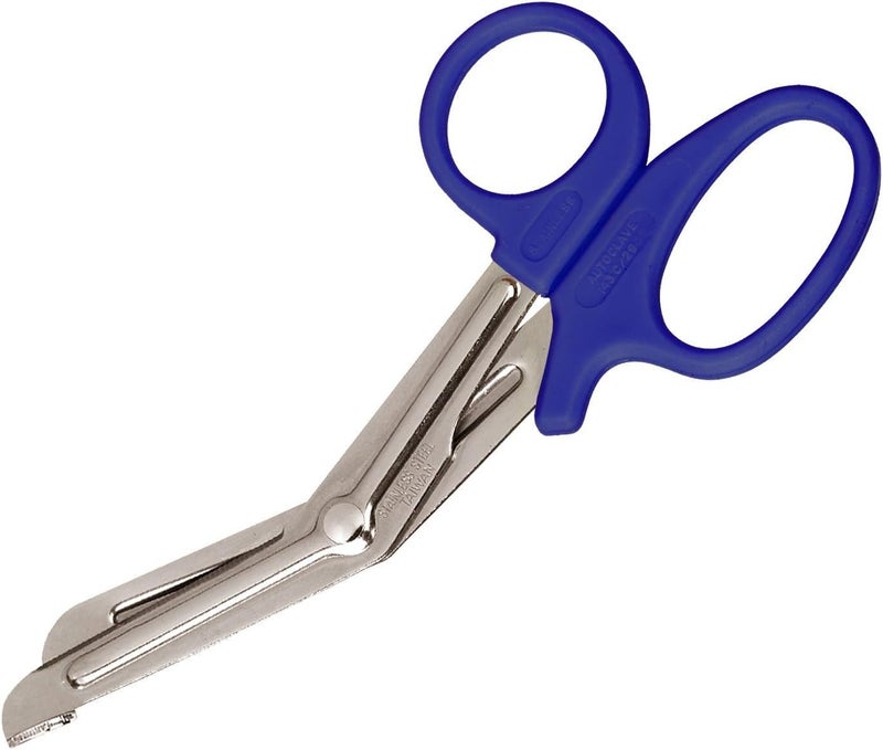 Prestige Medical 5.5 Inch Nurses Utility Scissors with Navy Handles