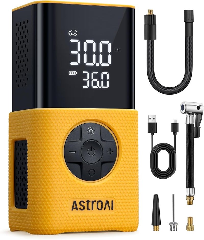 AstroAI Tire Inflator 150 PSI Portable Air Compressor Cordless Air Pump - Image 1