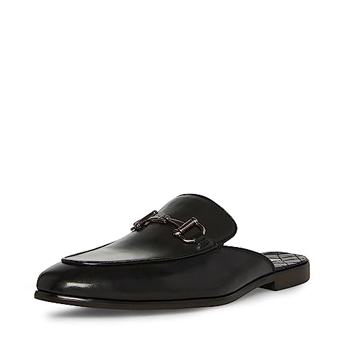 Steve Madden mens Dazling Mule, Black Leather, 8.5 US - Image 1