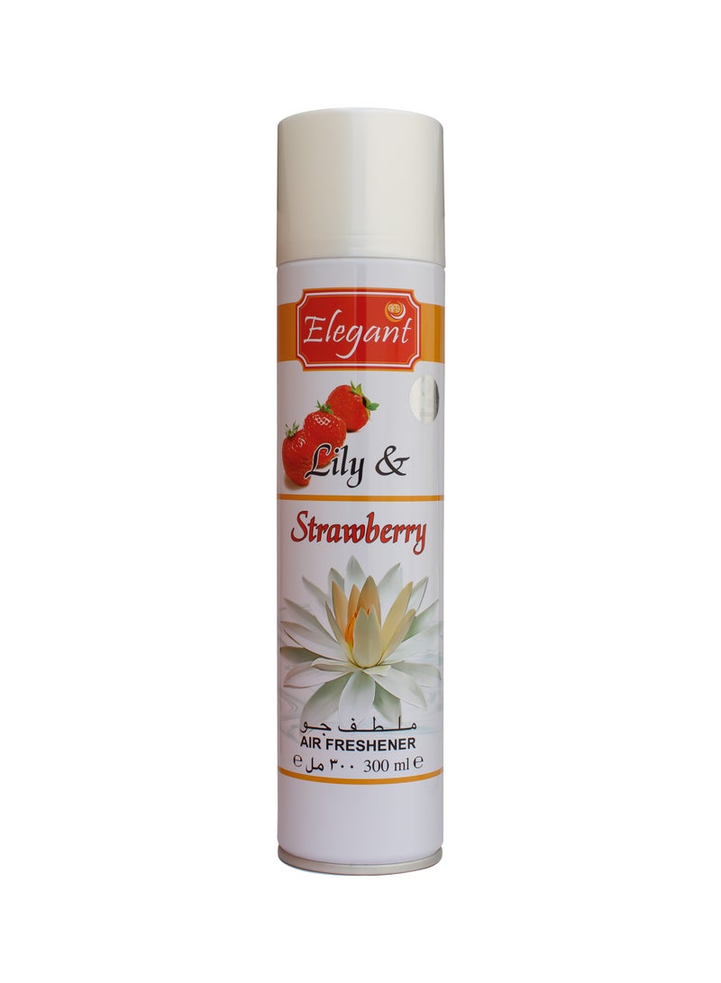 Elegant معطر جو برائحة الزنبق والفراولة 300 مل 