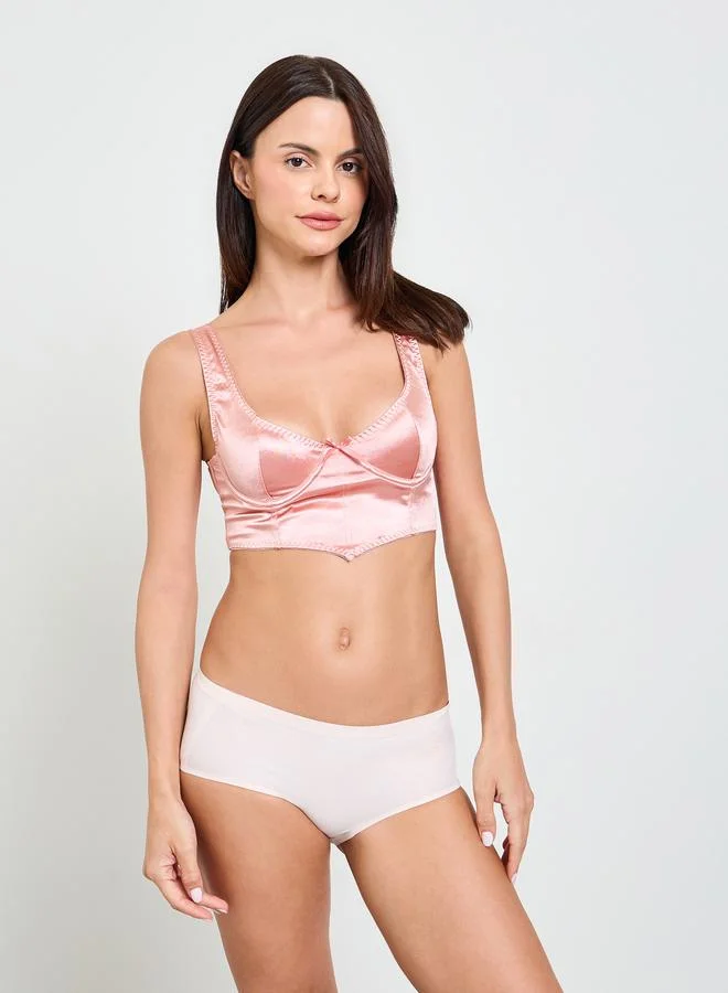 Take Two Pink Wired Bralette