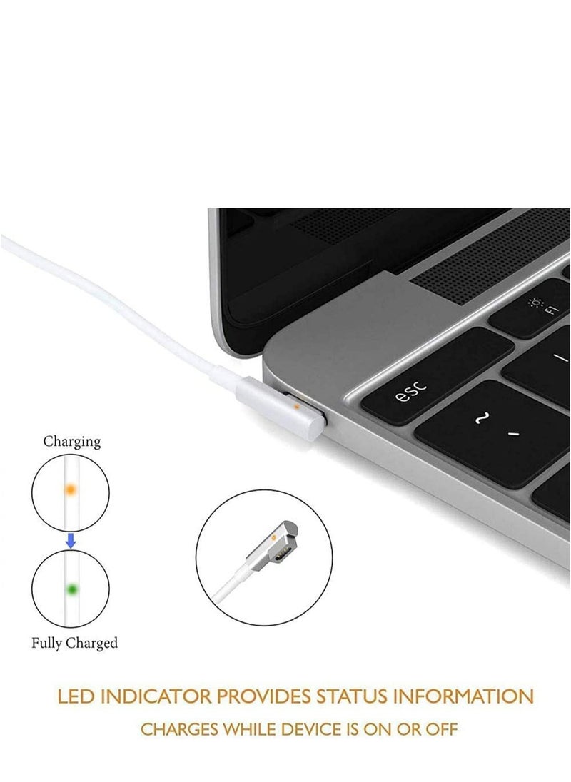 Generic - 45W AC Power Adapter L-tip Charger compatible  for  MacBook Air 11" 13" 2008 - 2011 - Image 1