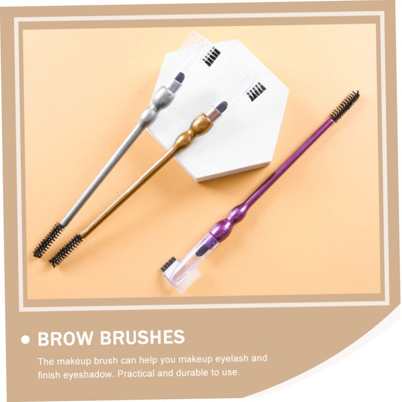 9 Pcs Professional Brow And Eye Makeup Kit With Comb Brush Lash Tool Set - Image 5