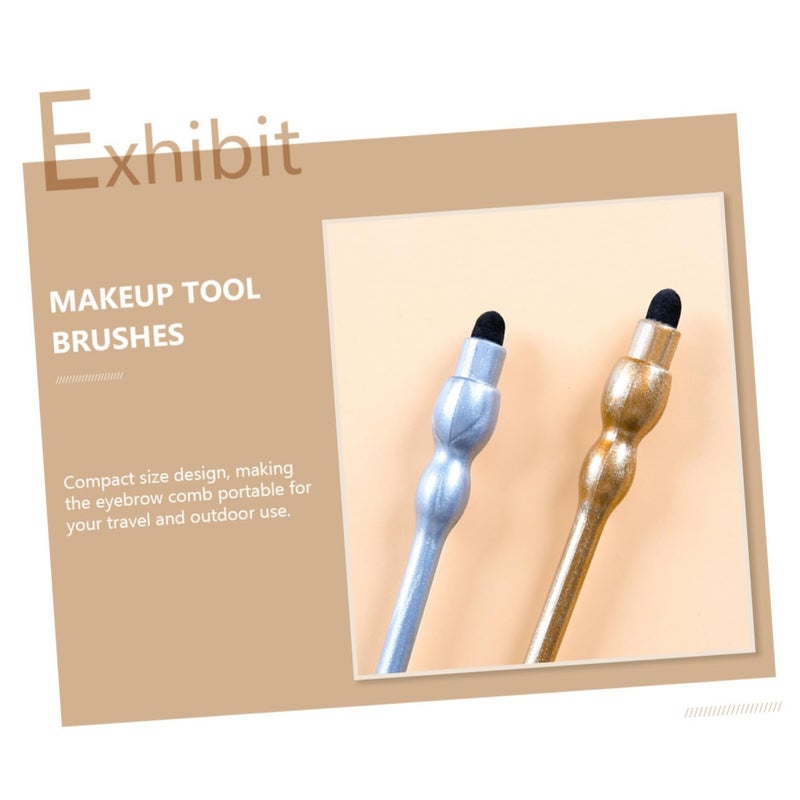 9 Pcs Professional Brow And Eye Makeup Kit With Comb Brush Lash Tool Set - Image 4