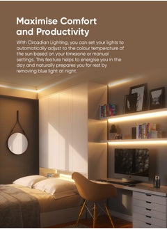 Nanoleaf Essentials Expansion LED Lighstrip 2M -  Smart LED Light Strips for Home/Office, Color Changing RGBCW, Dimmable Light, Bluetooth/Thread Enabled, works with Siri/Google  - Image 5