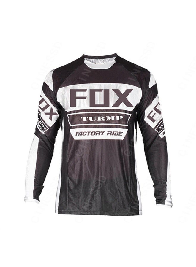 Fox Men's Outdoor Cycling Suit Off-road Road Mountain Bike Cycling Tops - Image 1