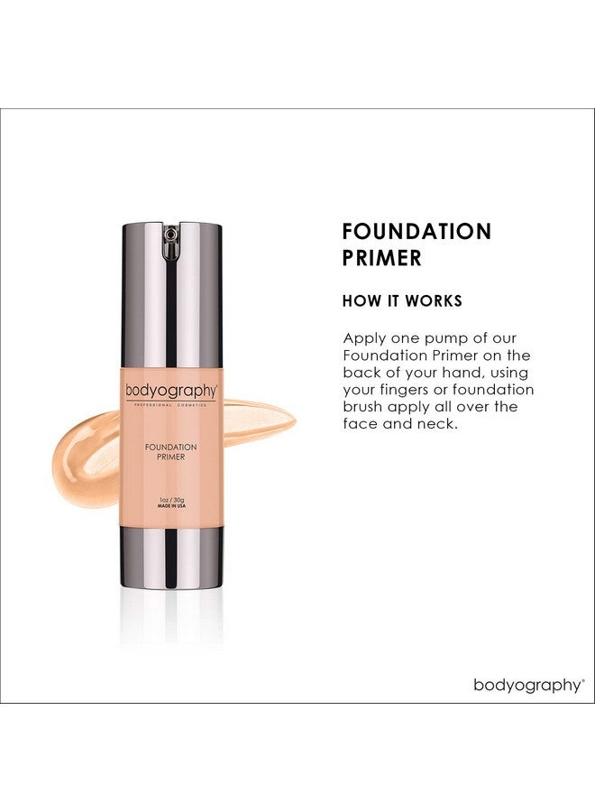 Bodyography - Foundation Primer (Neutral): Flawless Anti-Aging Salon Makeup Primer W/Vitamin E, A, Jojoba, Grapeseed Oil | Control Shine | Gluten-Free, Cruelty-Free, 1 Oz. - Image 3