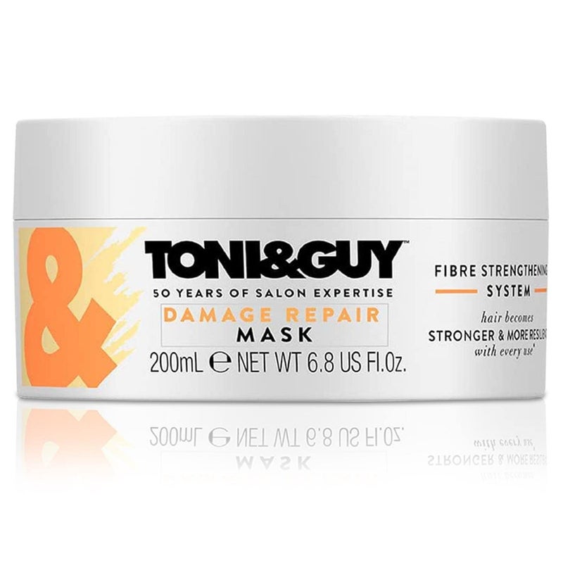 TONI&GUY قناع توني وجاي لإصلاح التلف لإعادة البناء المكثف للجنسين، 6.8 أونصة - Image 1
