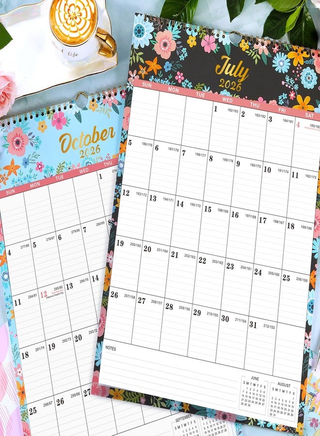 Journaltastic 2026 Wall Calendar - Calendar 2026, 12 Monthly Wall Calendar with Thick Paper, Jan. 2026 - Dec. 2026, 12" x 17", Twin-Wire Binding, Perfect for Planning - Image 3