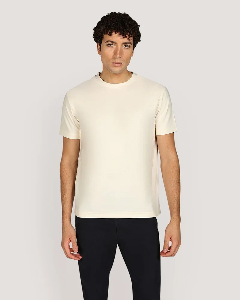 GANT Twill Texture Short Sleeve T-Shirt