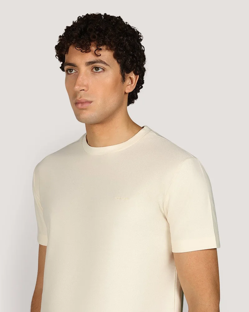 GANT  Twill Texture Short Sleeve T-Shirt for Men | Best Price UAE