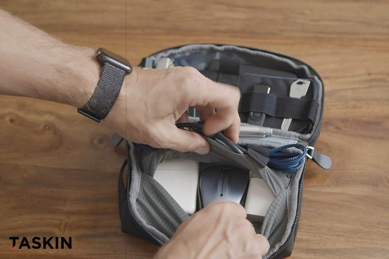 Taskin Electronic Organizer/Tech Accessories Pouch/Cable Organizer (Compact) - Image 4