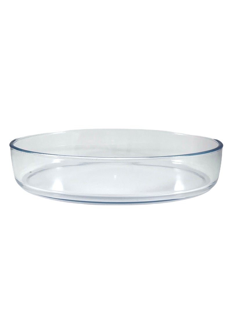 Homemaker Oval Glass Baking Dish, 3.2 Lt Capacity, 34.9X24.6 Cm Diameter, 6.6 Cm Height - Clear  - Image 3
