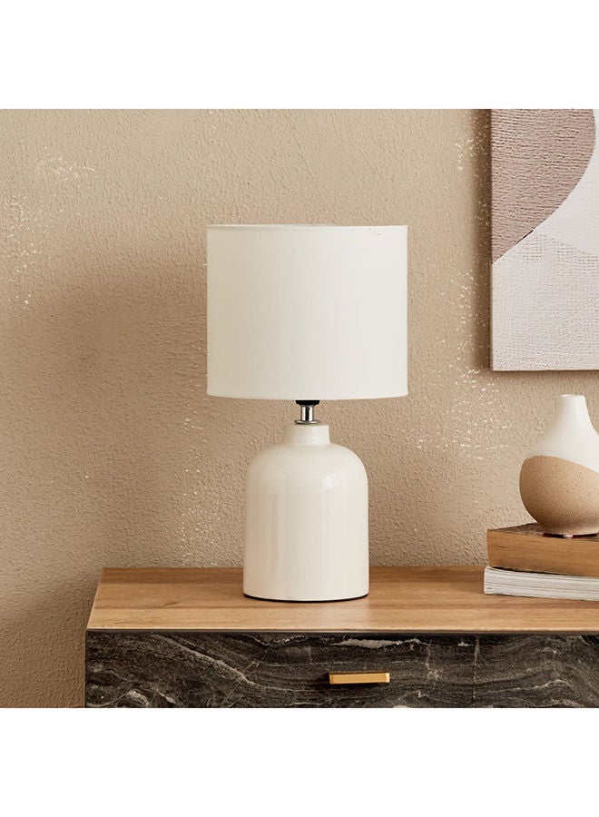 Home Box Clarc Ceramic Table Lamp 32 x 18 x 18 cm - Image 1