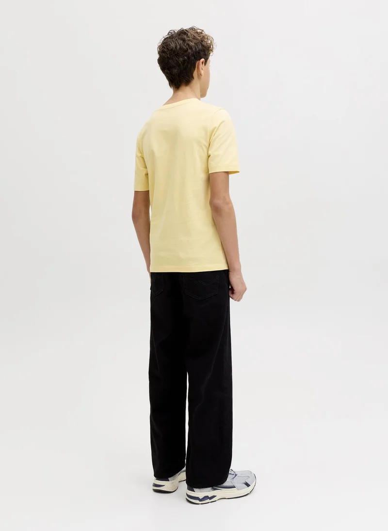 Jack & Jones Junior Kids Jjelogo Crew Neck T-Shirt