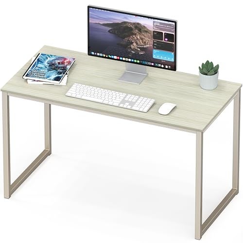SHW Mission 32Inch Home Office Computer Desk Maple