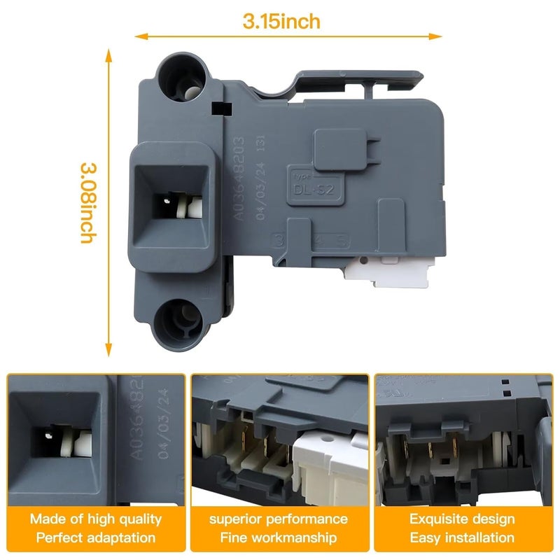 KOGUNXU AP6329665 Washer Door Lock Switch Compatible with Frigidaire Electrolux Models - Image 4